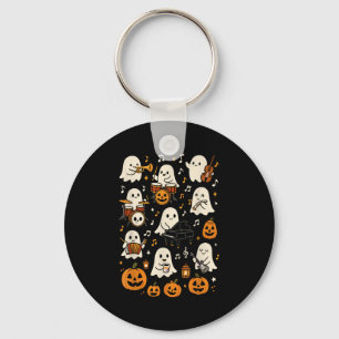 Music Teacher Orchestra Shirt, Spooky Halloween Gh Keychain