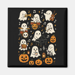 Music Teacher Orchestra Shirt, Spooky Halloween Gh Magnet