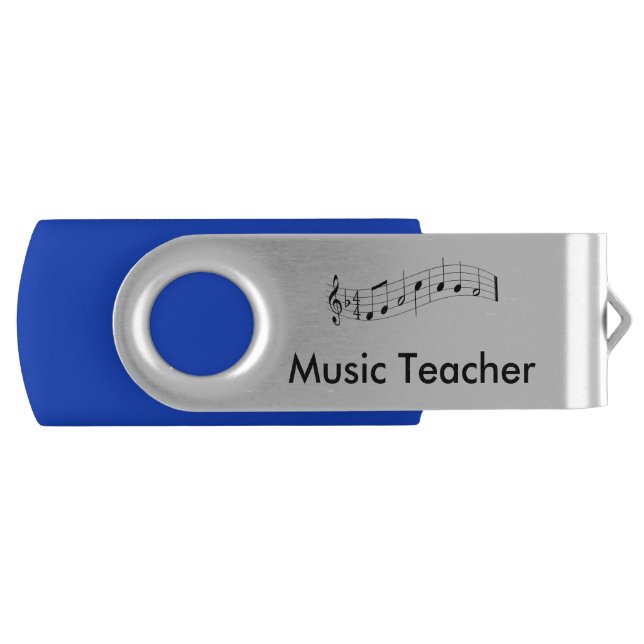 Music Teacher Personalized Flash Drive (Front)