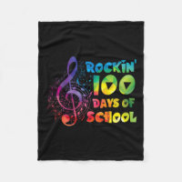 Music Teacher -rockin 100 Days Of School Music Key