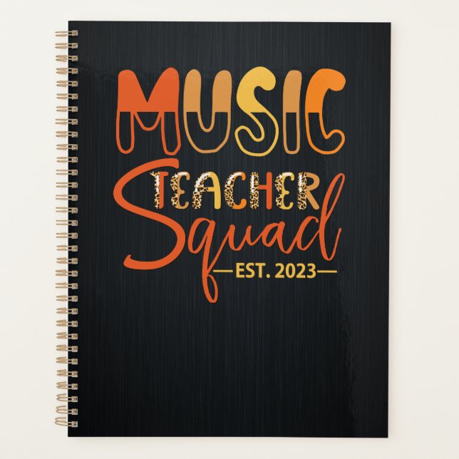 Music Teacher Squad 2023 Planner (Front)