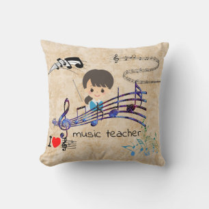 Music Teacher***Throw Pillow