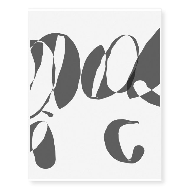 Music Temporary Tattoos (Front)
