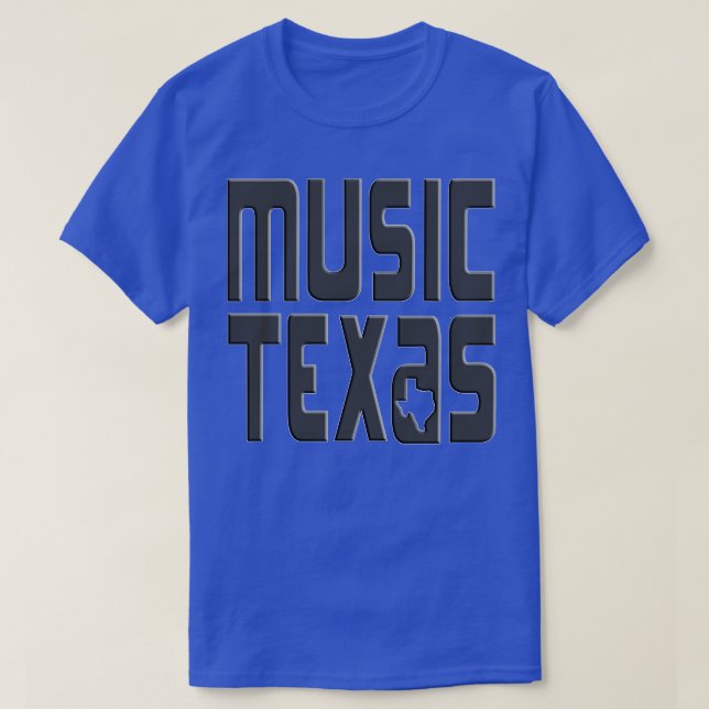 Music Texas TShirt (Design Front)