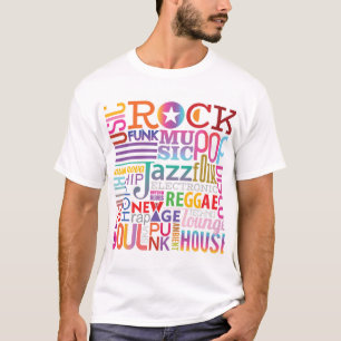 Music text design T-Shirt