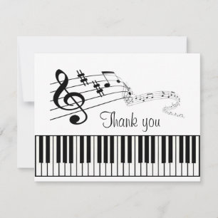 Music Thank You Card
