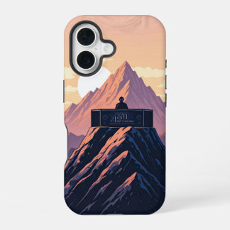 Music that moves mountains. iPhone 16 case