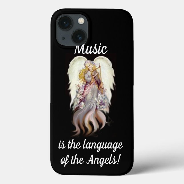 Music The Language Of Angels Case-Mate iPhone Case (Back)
