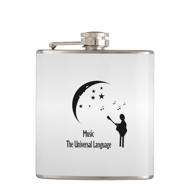 Music the Universal Language Flask (Front)