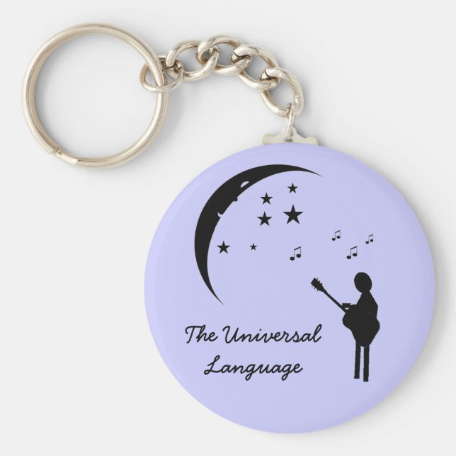 Music, The Universal Language Keychain (Front)