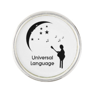 Music the Universal Language Pin