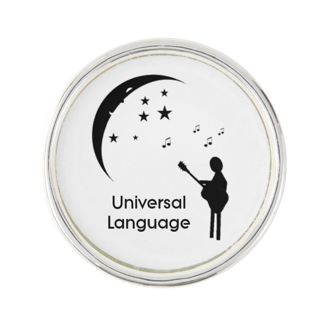 Music the Universal Language Pin (Front)