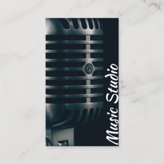 Music Theme Business Card