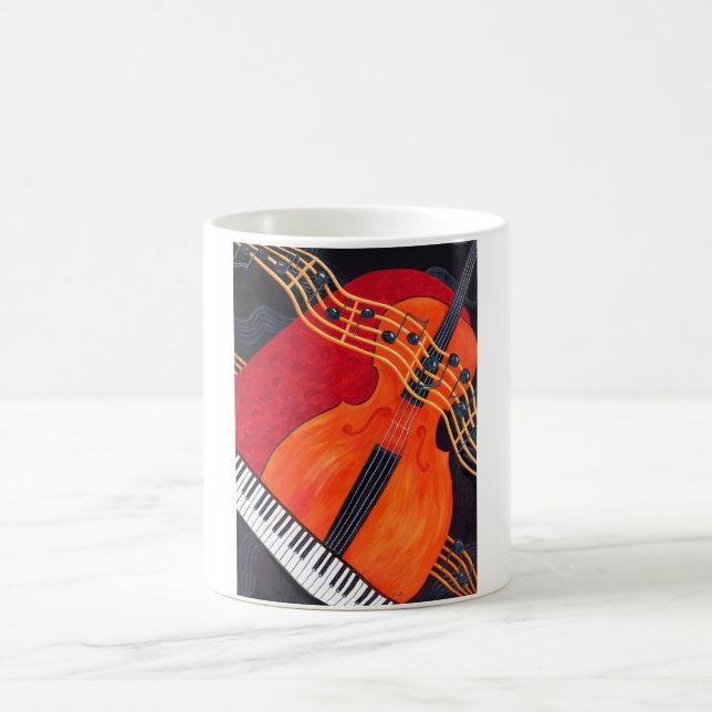 Music Theme Coffee Mug (Center)
