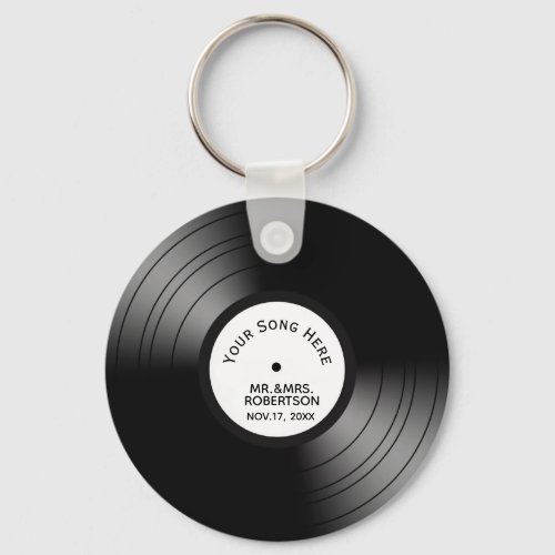 Music Theme Favors Keychain