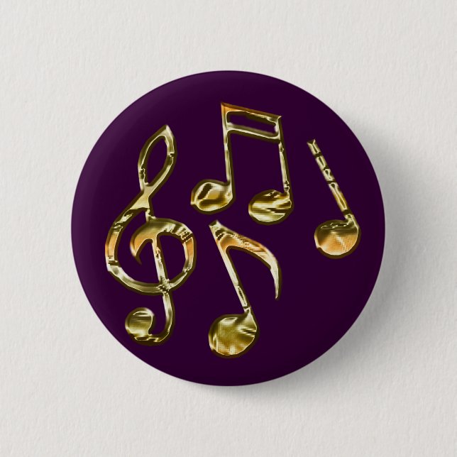 MUSIC Theme Gift Collection Button (Front)
