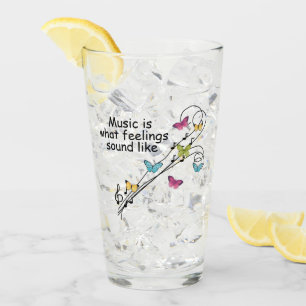 Music Theme Glass
