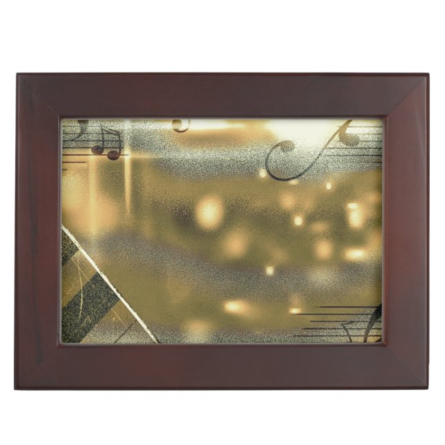 Music Theme Keepsake Box (Front)