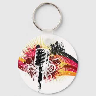 music theme keychain