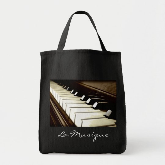 Piano Student Music Personalized Tote Bag | www.bagssaleusa.com/product-category/classic-bags/