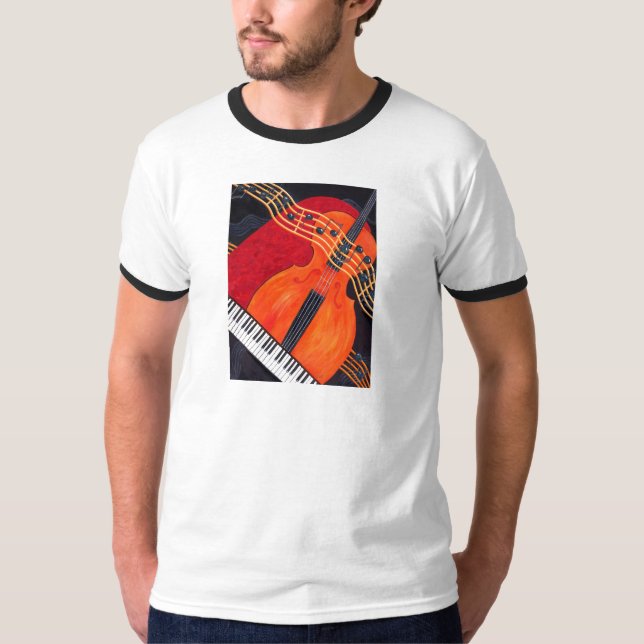 Music Theme T-Shirt (Front)