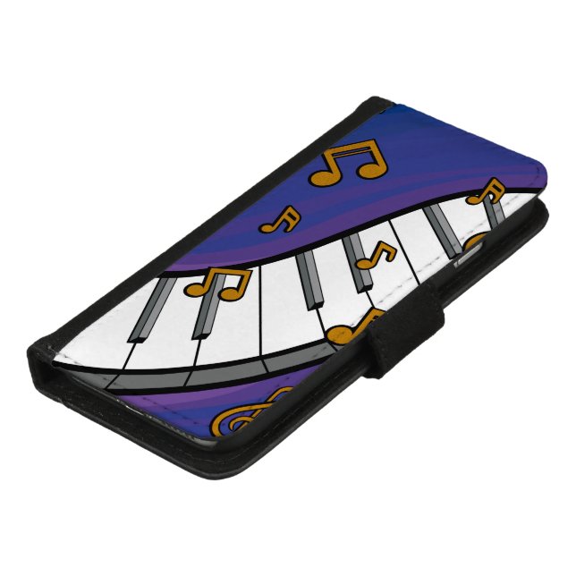 Music Themed Iphone Wallet Case (Bottom)