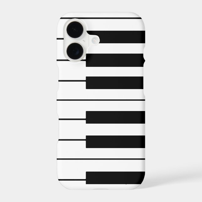 music-themed piano keys Case-Mate iPhone case (Back)