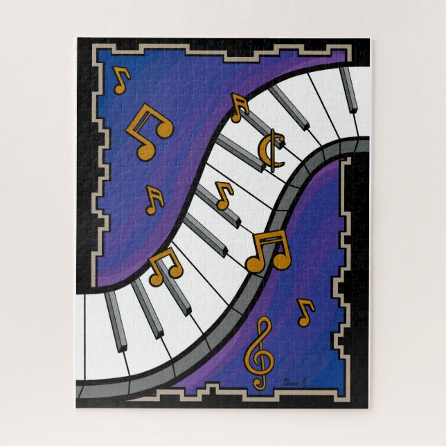 Music Themed Puzzle (Vertical)