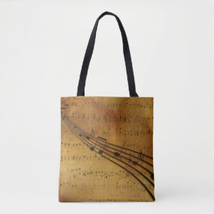 Music Themed -- Tote Bag