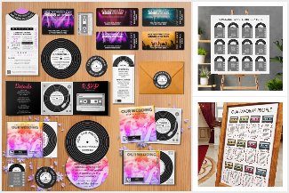 Music Themed Wedding