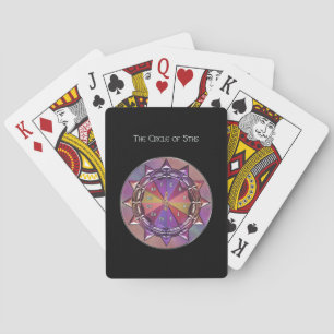 Music Theory Circle of Fifths Mandala Poker Cards