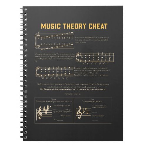 Music Theory Graphic Notebook