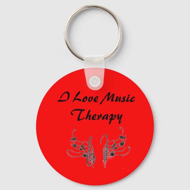 Music Therapy Keychain (Front)