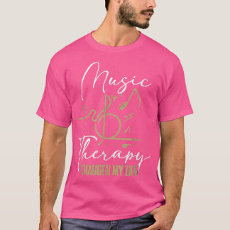 Music Therapy Patient Creative Arts Psychotherapy  T-Shirt