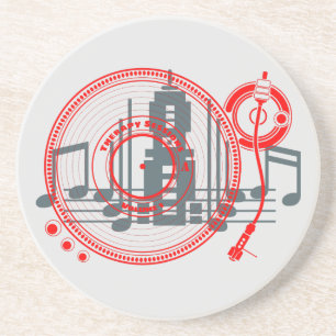 Music Therapy Sessions Coaster