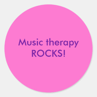 Music therapy stickers