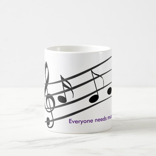 music therepy coffee mug (Center)