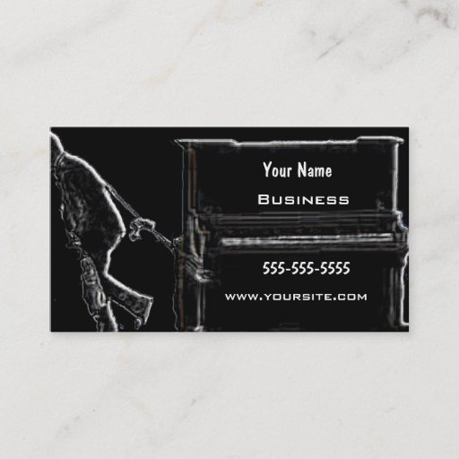 Customizable Music to my ears business card templates