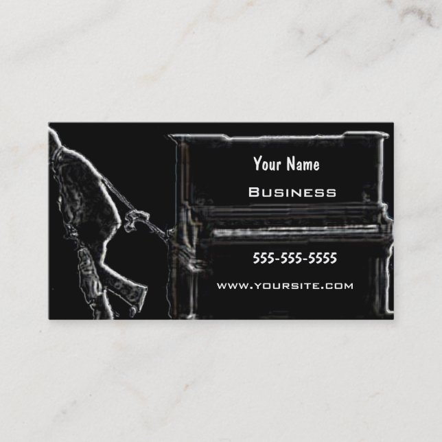 Music to my ears business card (Front)