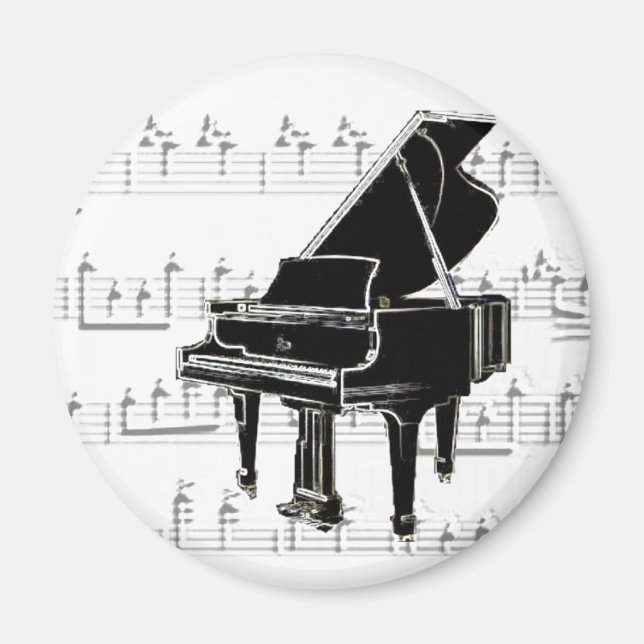 Music to my ears magnet (Front)