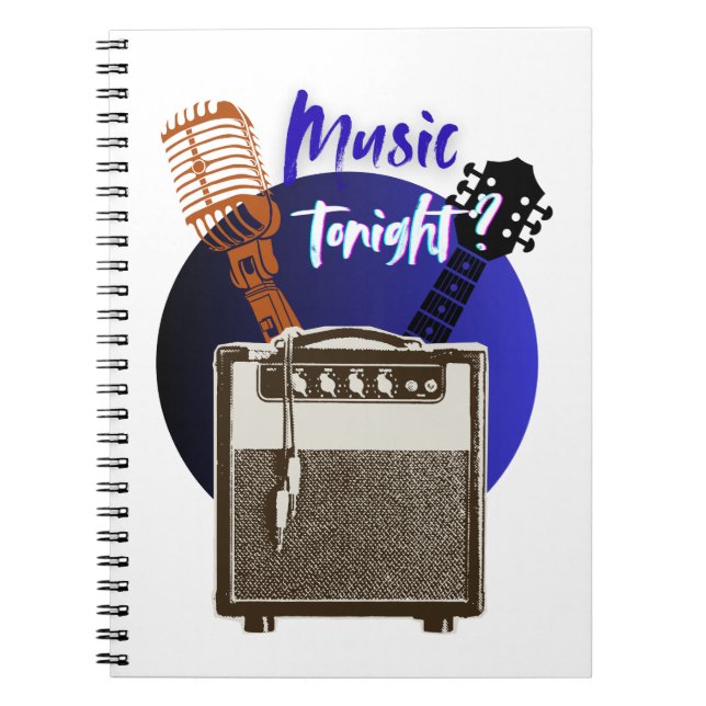 Music Tonight ? Notebook (Front)