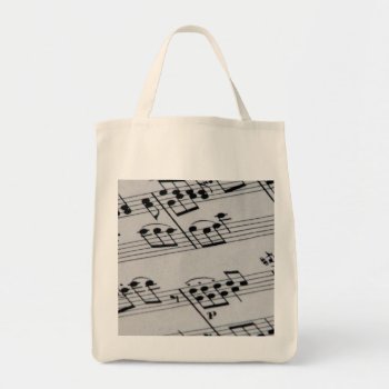 Music Tote Bag by hildurbjorg at Zazzle