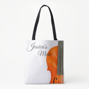 Music Tote Bags for Violin Players