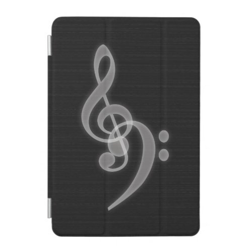 Music _ Treble and Bass Clef iPad Mini Cover