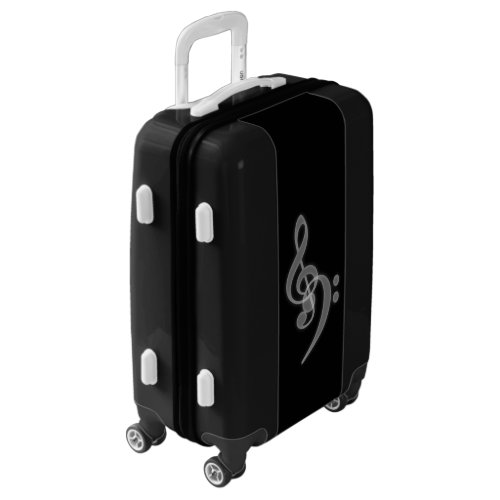 Music _ Treble and Bass Clef Luggage