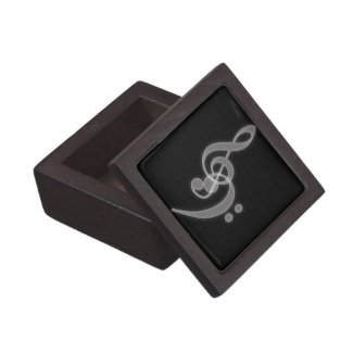 Music - Treble and Bass Clef - Premium Gift Box