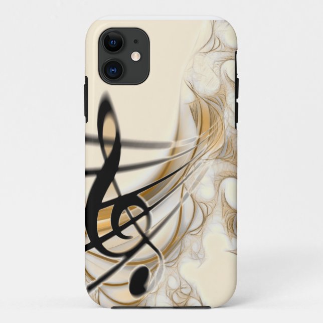 Music - treble clef Case-Mate iPhone case (Back)