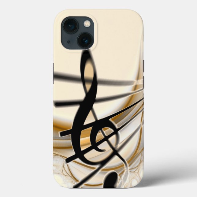Music - treble clef Case-Mate iPhone case (Back)
