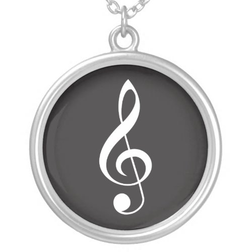 Music Treble Clef Pendant Jewelry Gift
