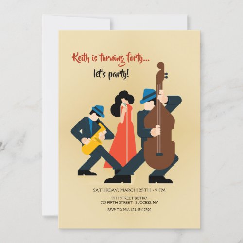 Music Trio Invitation